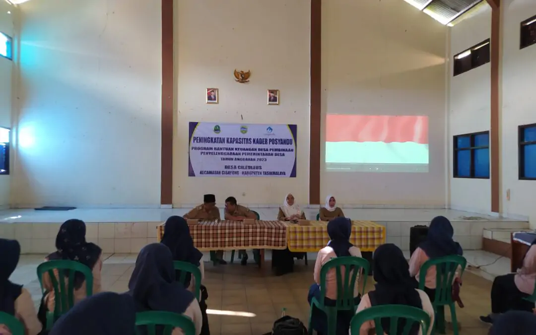 Program Pelatihan Posyandu Meningkatkan Keterampilan Tenaga Kesehatan Masyarakat