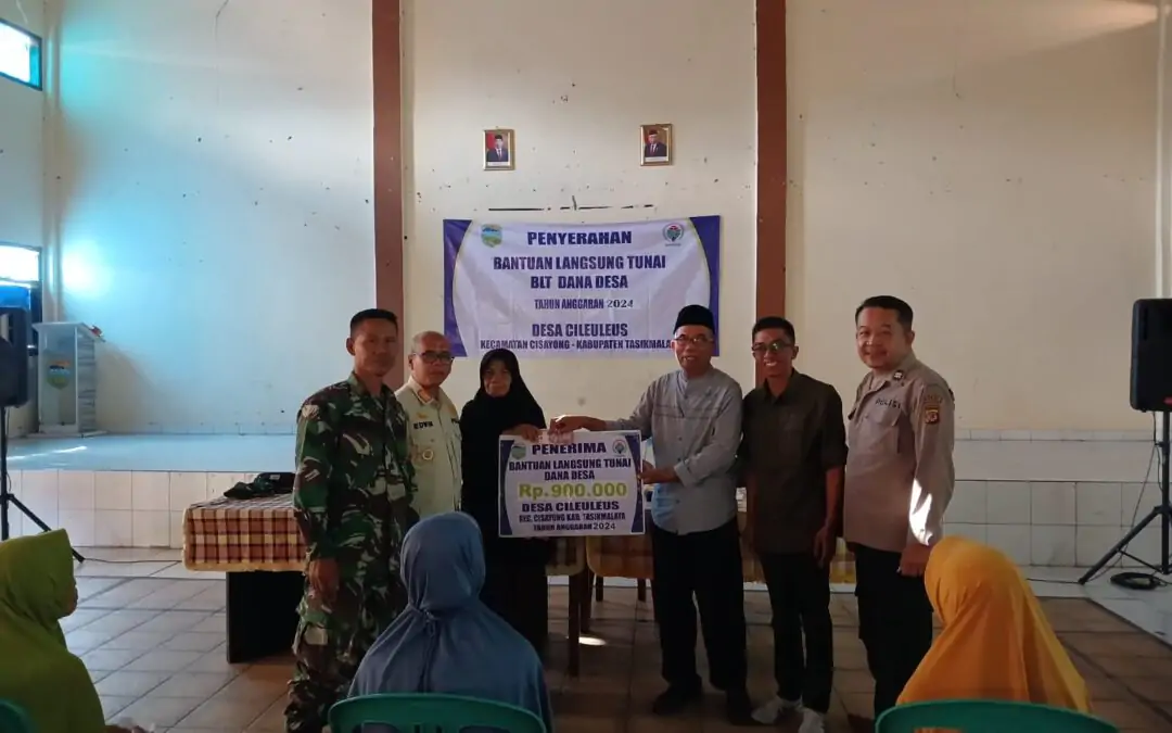 Penyaluran BLT Dana Desa